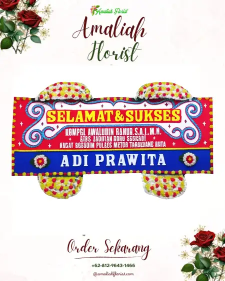 Papan Bunga Ucapan Selamat Sidakaton